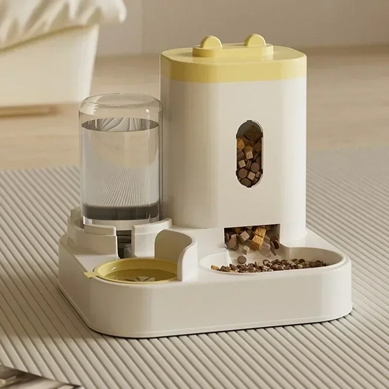 HydraBowl – Premium Automatic Pet Feeding & Water Station