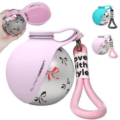 Stainless Steel Pet Travel Water Bottle