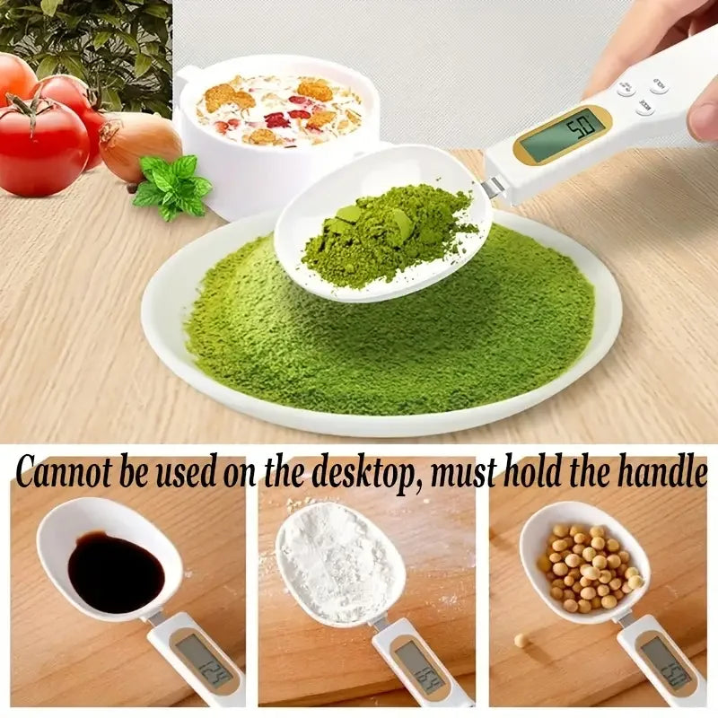 Precision Digital Spoon Scale – 0.1g Smart Measuring Tool for Kitchen & Coffee