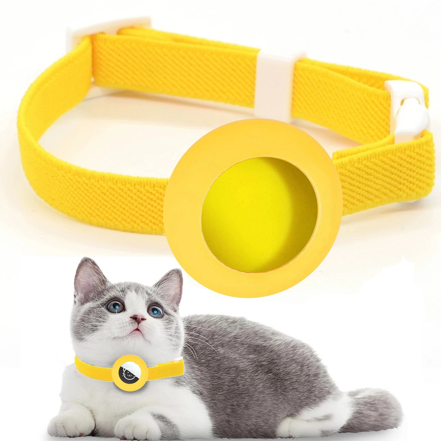AirTag Cat Collar – Anti-Lost Smart Tracking Collar for Cats & Small Dogs