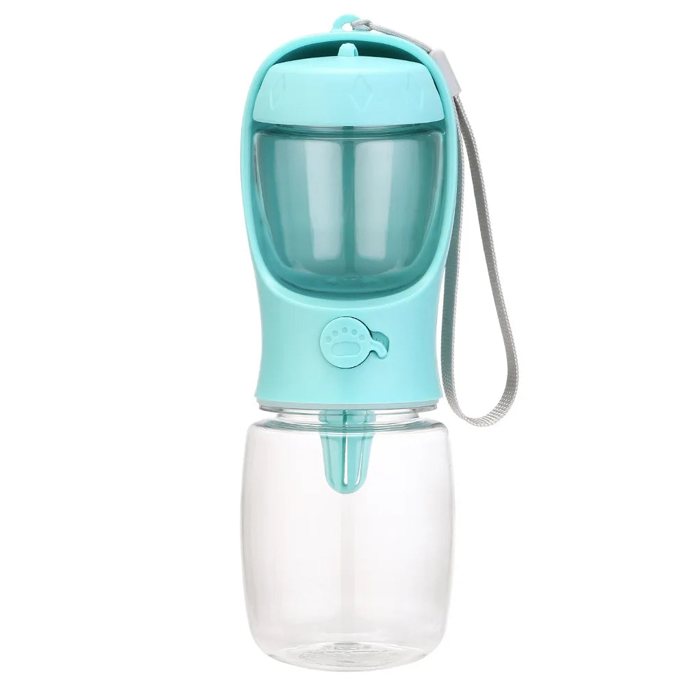 3-in-1 Portable Dog and Cat Water Bottle