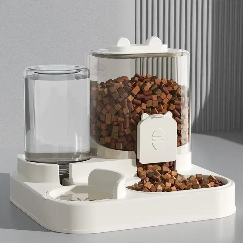 HydraBowl – Premium Automatic Pet Feeding & Water Station