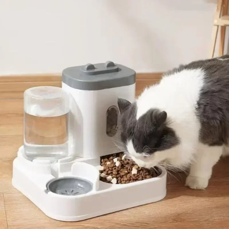 HydraBowl – Premium Automatic Pet Feeding & Water Station