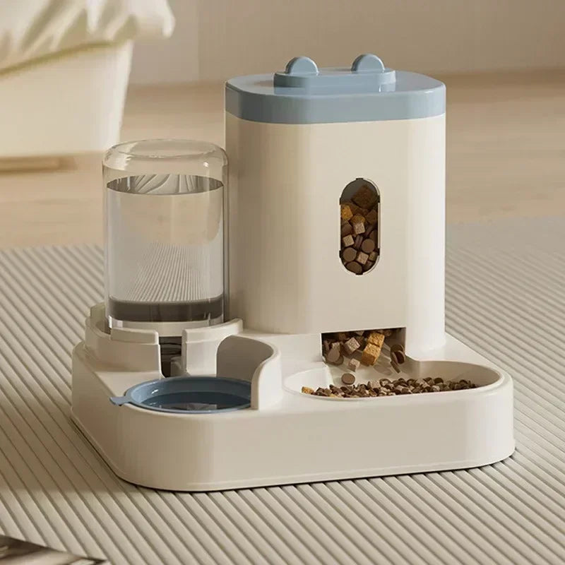 HydraBowl – Premium Automatic Pet Feeding & Water Station
