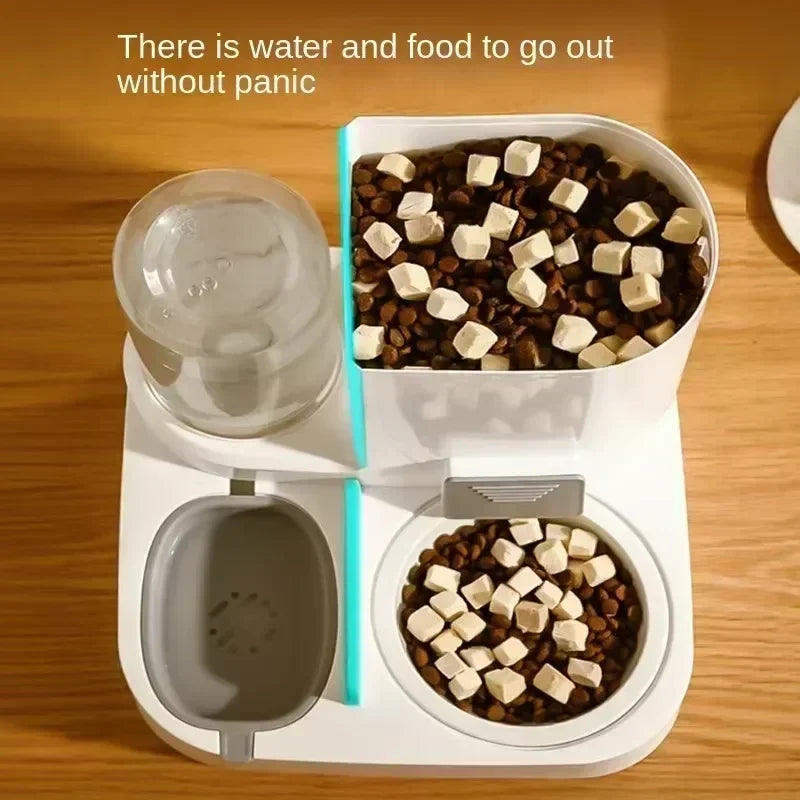 HydraBowl – Premium Automatic Pet Feeding & Water Station