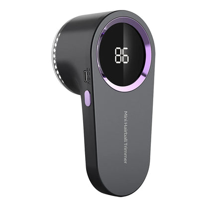 Digital Display Electric Fabric Shaver – USB Rechargeable Lint Remover