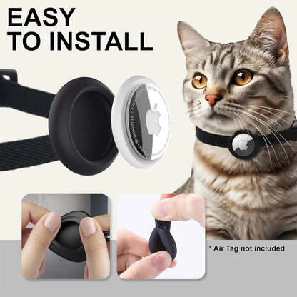 AirTag Cat Collar – Anti-Lost Smart Tracking Collar for Cats & Small Dogs