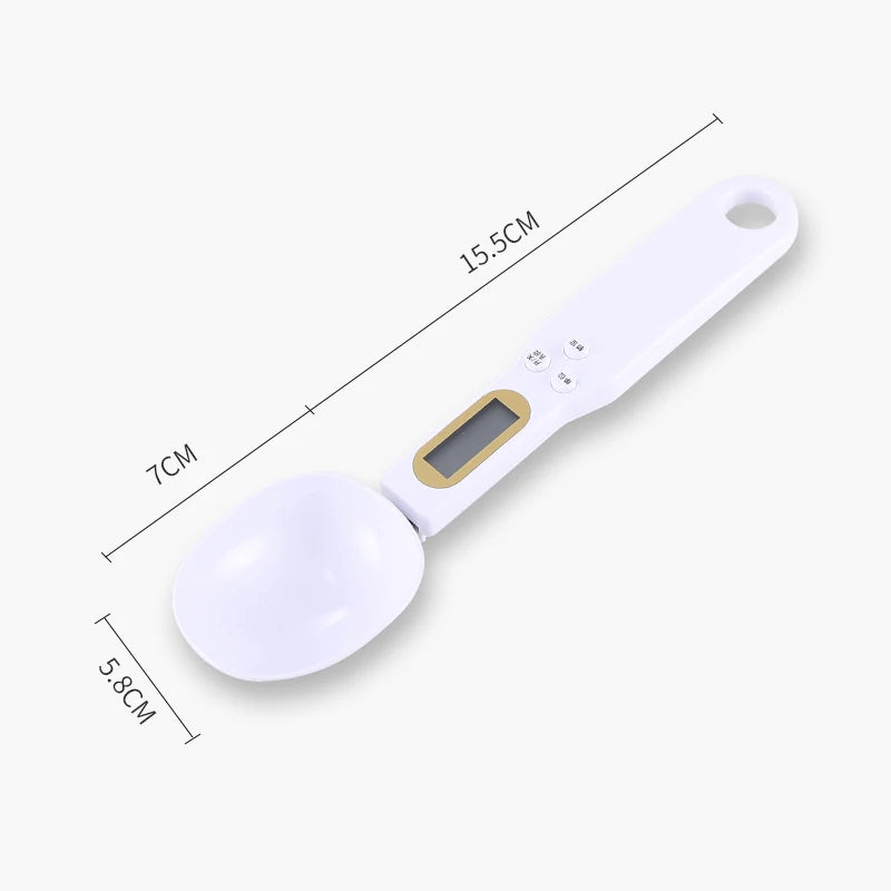 Precision Digital Spoon Scale – 0.1g Smart Measuring Tool for Kitchen & Coffee