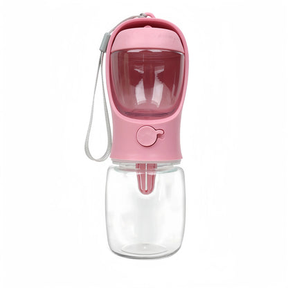 3-in-1 Portable Dog and Cat Water Bottle