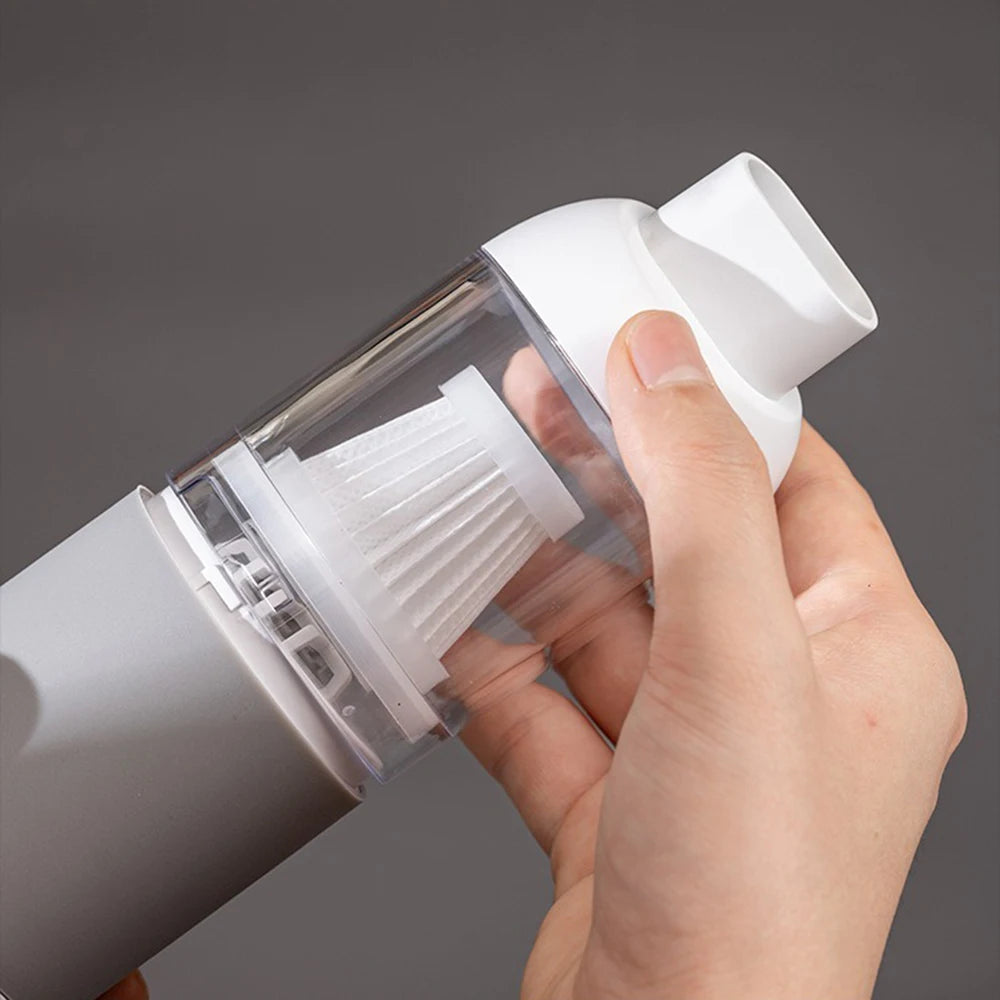 Wireless High-Suction Vacuum Cleaner – Compact & Powerful Car Cleaning Tool