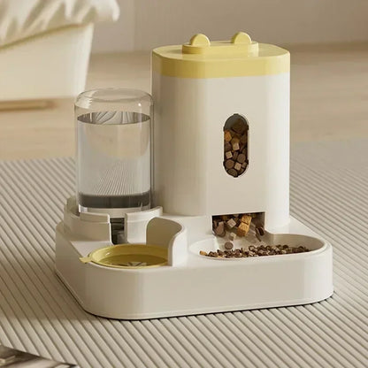 HydraBowl – Premium Automatic Pet Feeding & Water Station
