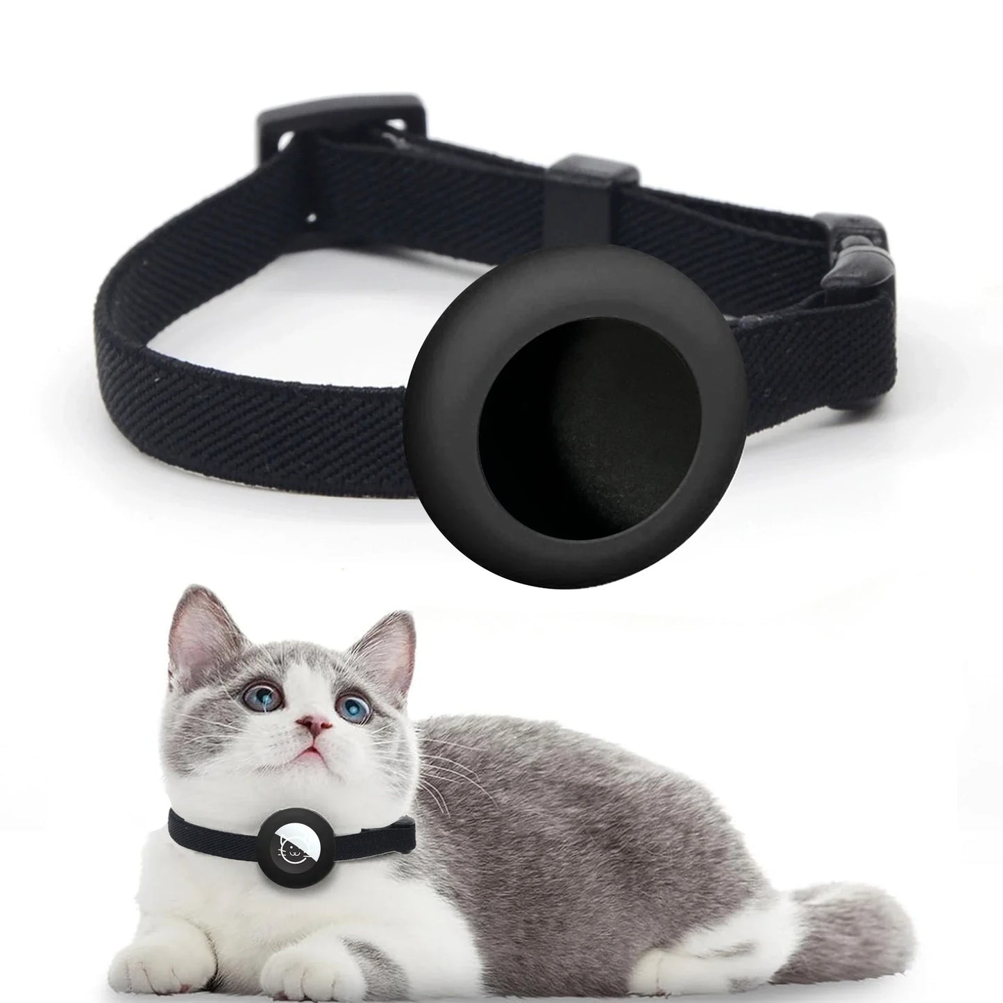 AirTag Cat Collar – Anti-Lost Smart Tracking Collar for Cats & Small Dogs