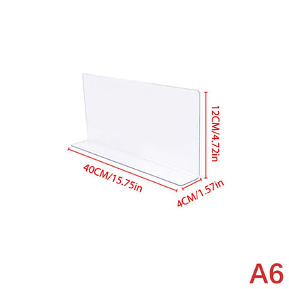 Clear Under Furniture Gap Guard – Invisible Toy & Pet Blocker for Sofas, Beds & Cabinets